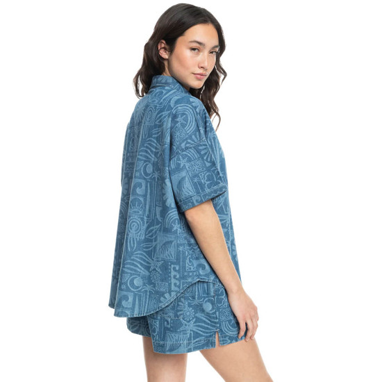 Roxy Γυναικείο πουκάμισο Beach Nostalgia Denim Shirt